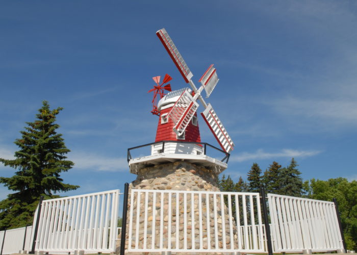 Danish Windmill  - Scandinavian Heritage Park - Minot, North Dakota